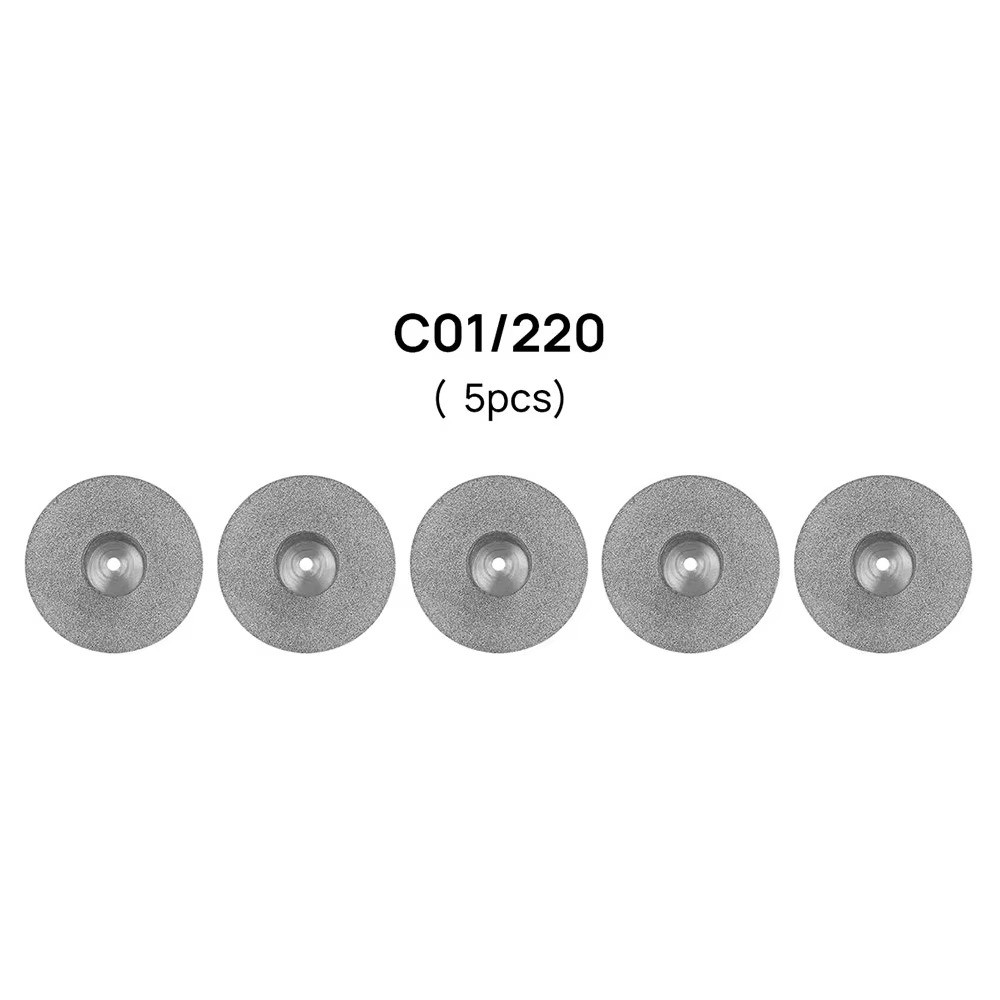 Dental Lab Cutting Disc 5PCS Ultra Thin Double Sided Abrasive Discs