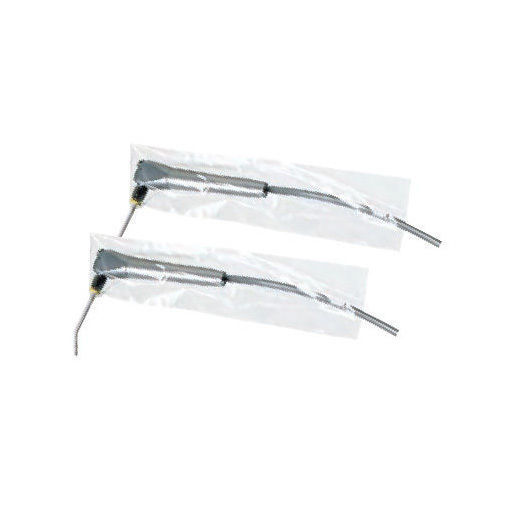 500/Box 2.5 x 10 «Clear» Syringe Sleeves W/ Pre-Cut Opening
