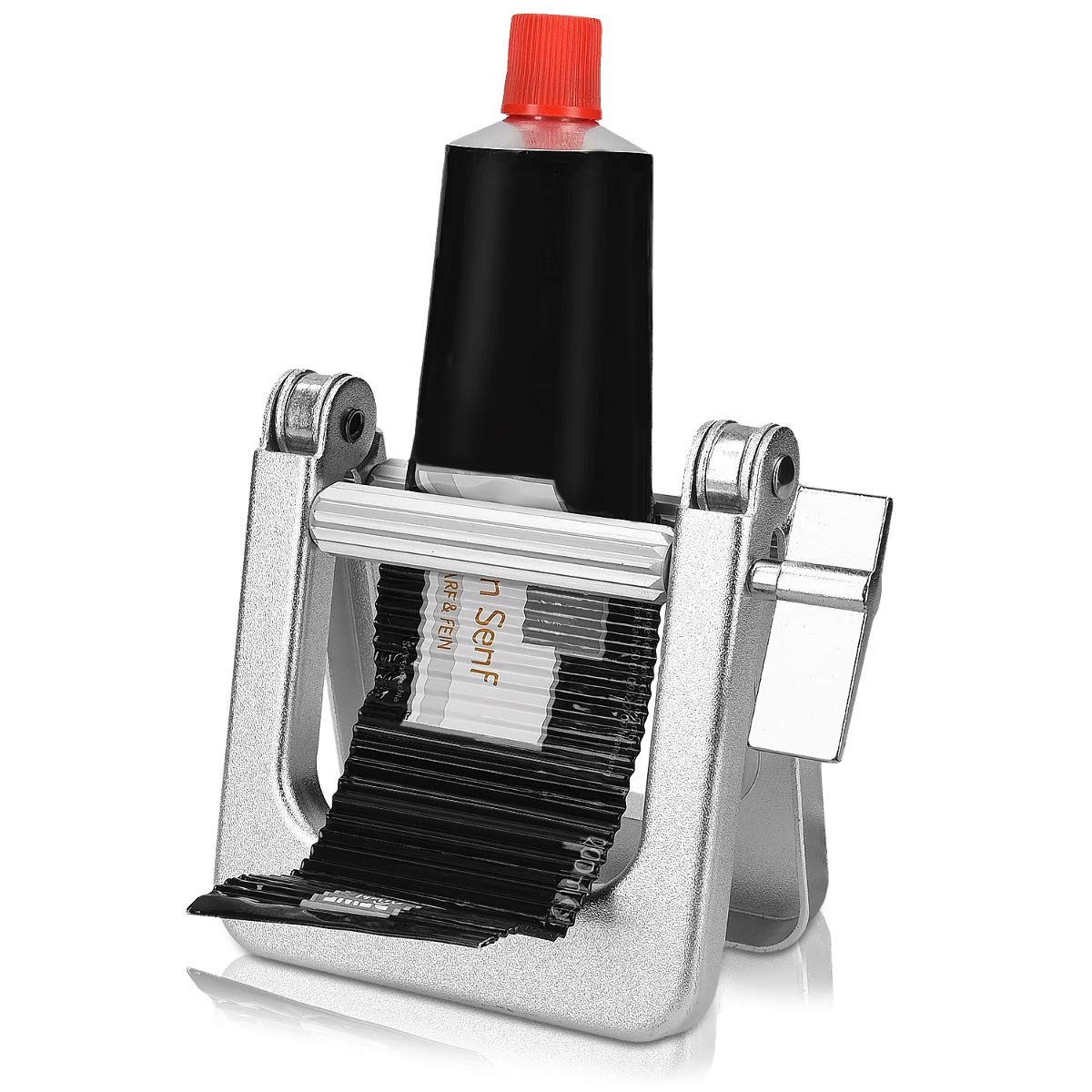 kwmobile Metal Toothpaste Tube Squeezer – Large 1 Count (Pack of 1), Silver