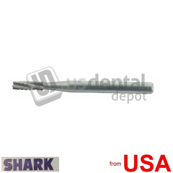 SHARK-FG-558 Straight Flat End – Cross Cut -10pk ( Cylinder ) – Tungsten 102626