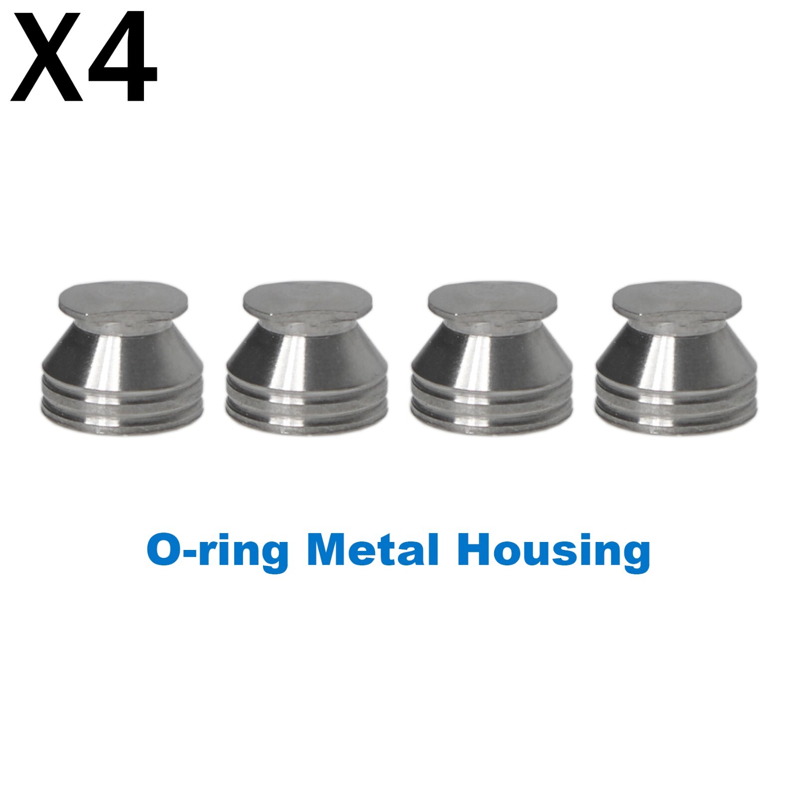 Dental O-Ring Kit Ball Attachment Abutment Implant Retention Cap for Hiossen Oss