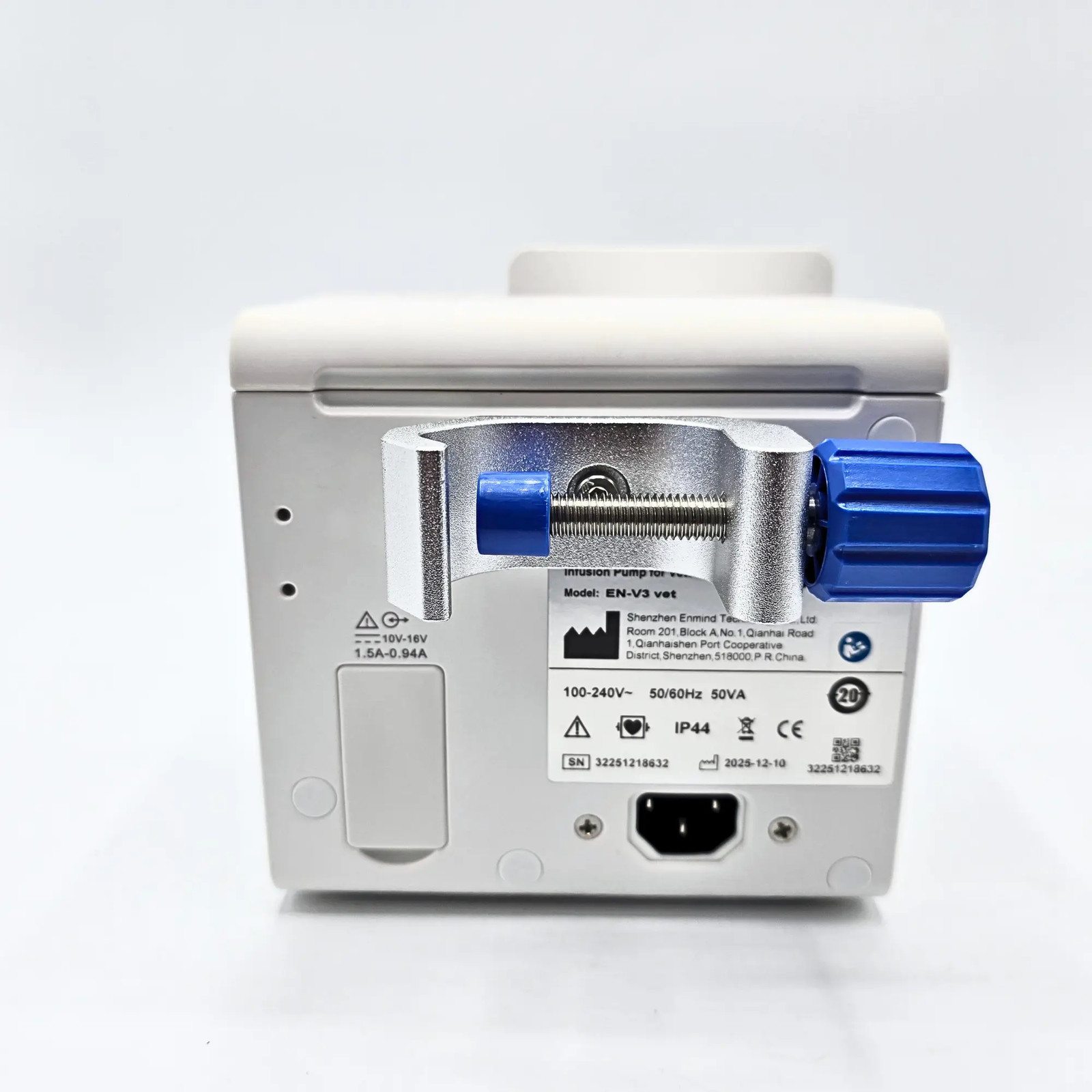 Enmind EN-V3 Veterinary Volumetric Infusion Pump – Compact Smart IV Pump