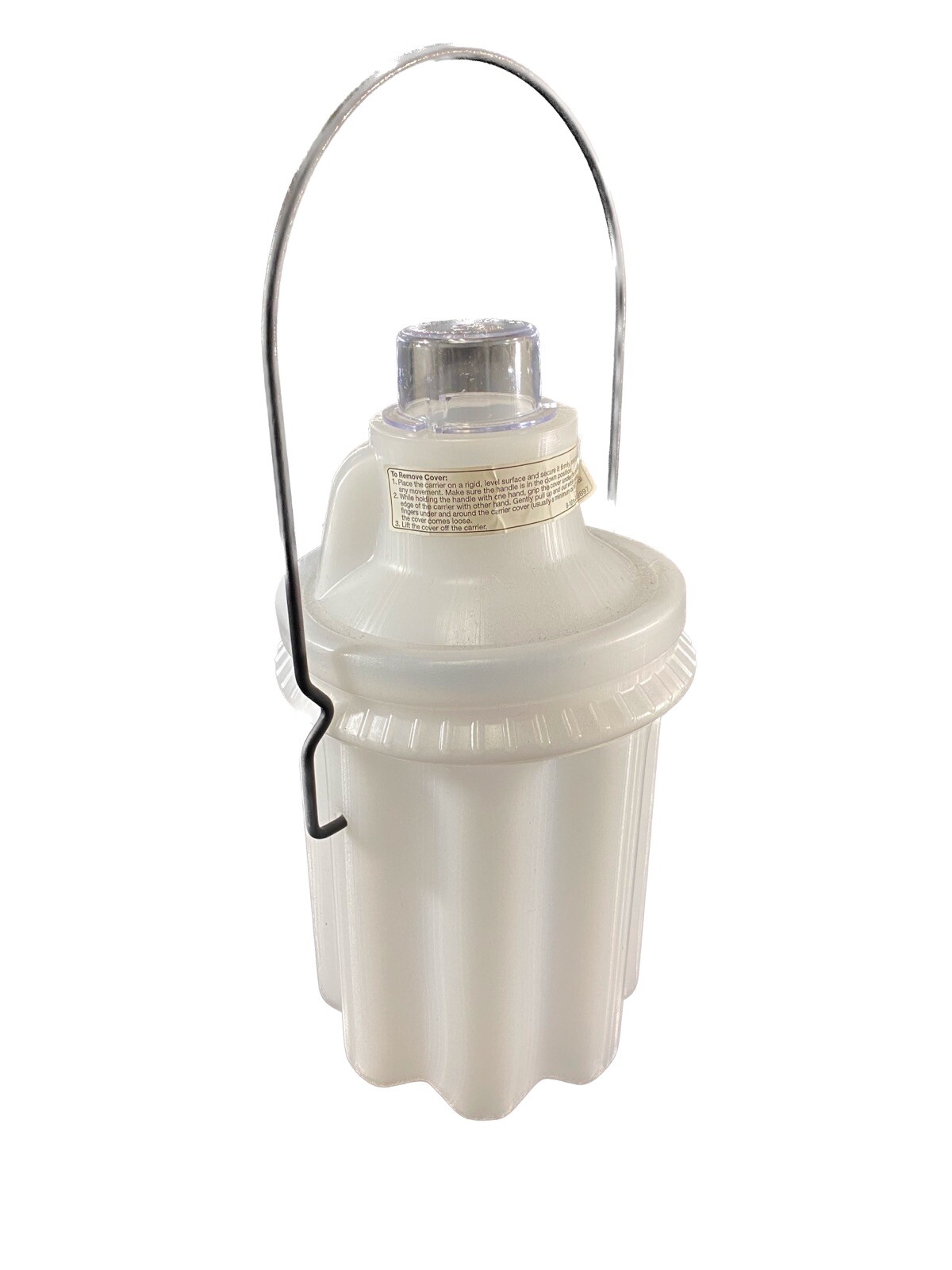 NALGENE 2.5L LDPE Safety Bottle Carrier with Lid and Handle 136mm Dia 6501-2500