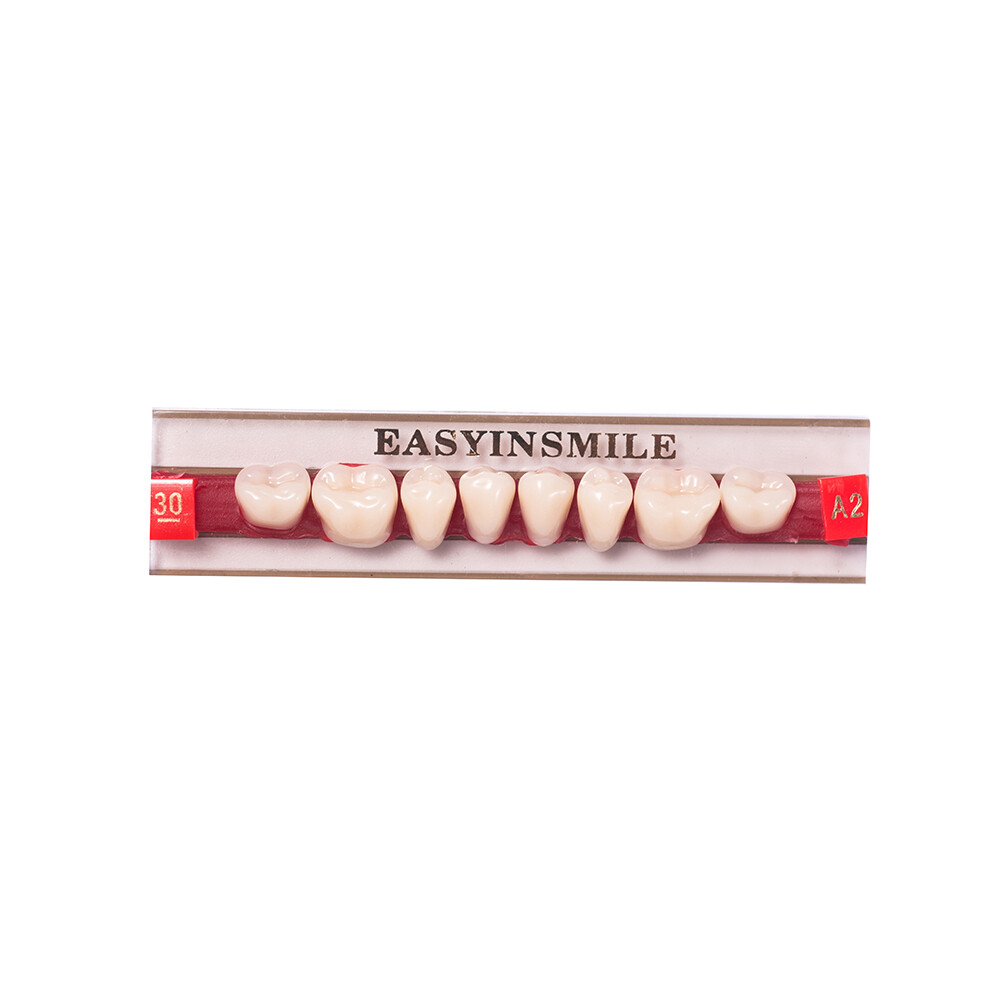 Dental Denture Acrylic Resin Teeth Upper Lower Anterior/Posterior Shade A1/A2/A3