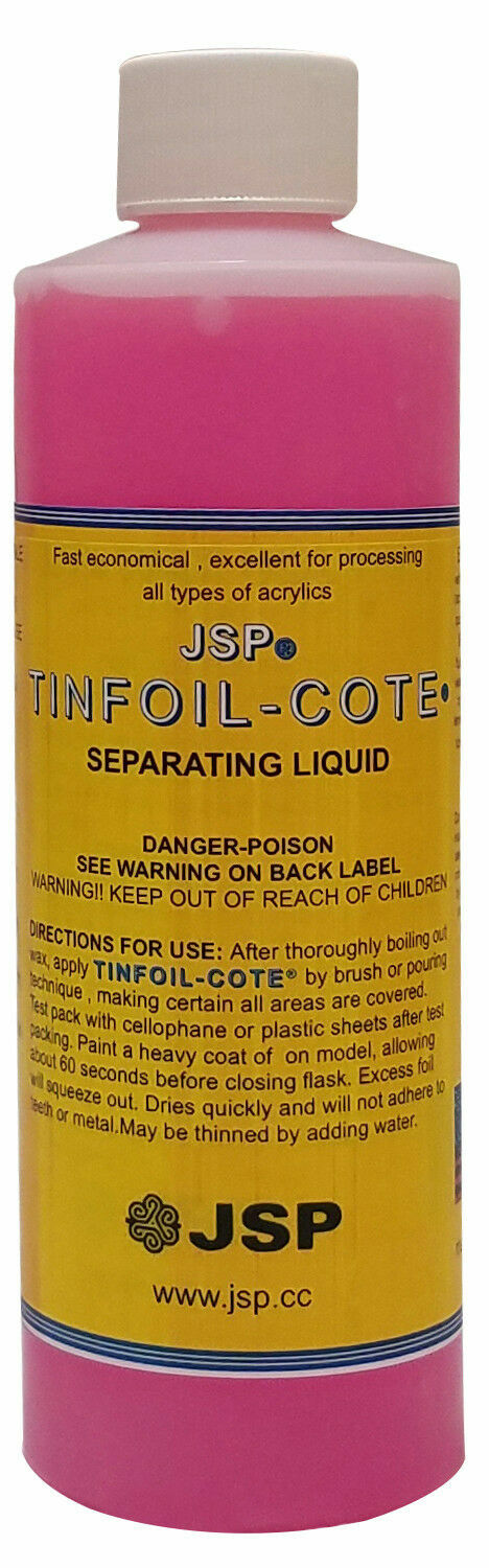 JSP ® TINFOIL-COTE SEPARATING LIQUID 8 ozs