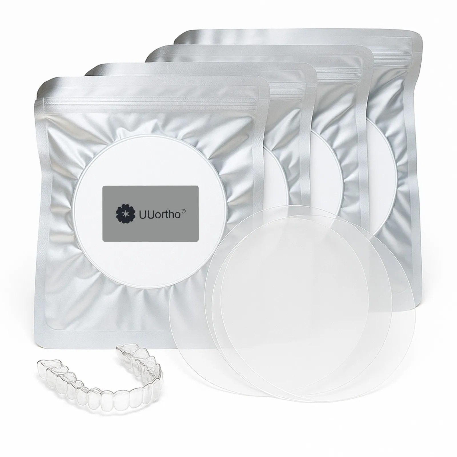 UU Ortho TriAlign Pro Multi-Layer Aligner Sheets – Round 0.76 mm (Pack of 10)