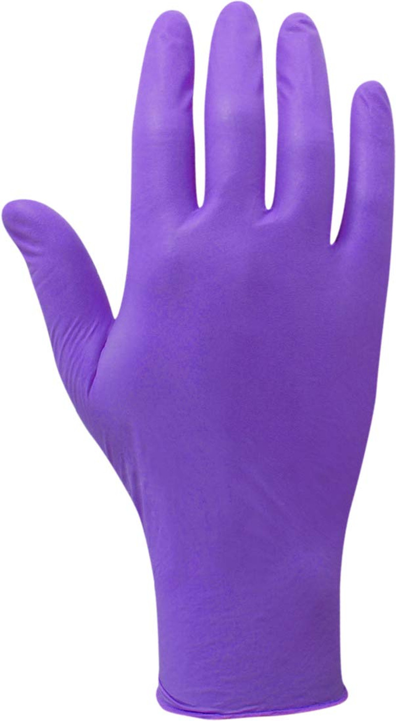 50602 Safeskin Nitrile-Xtra Exam Gloves, 12″ Length, Medium, Pur