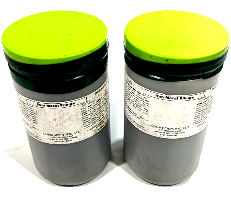 Iron Metal Filings Chem Scientific 2.5kg (2-Pack)