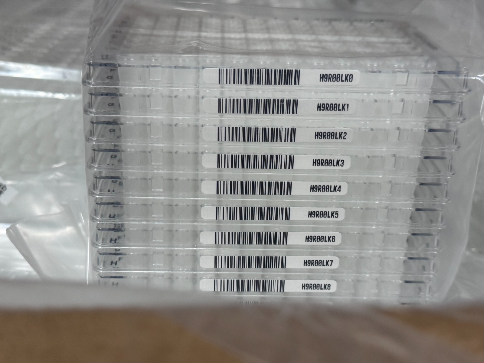 (500) Applied Biosystems MicroAmp EnduraPlate Optical Reaction 96 Plate, Barcode