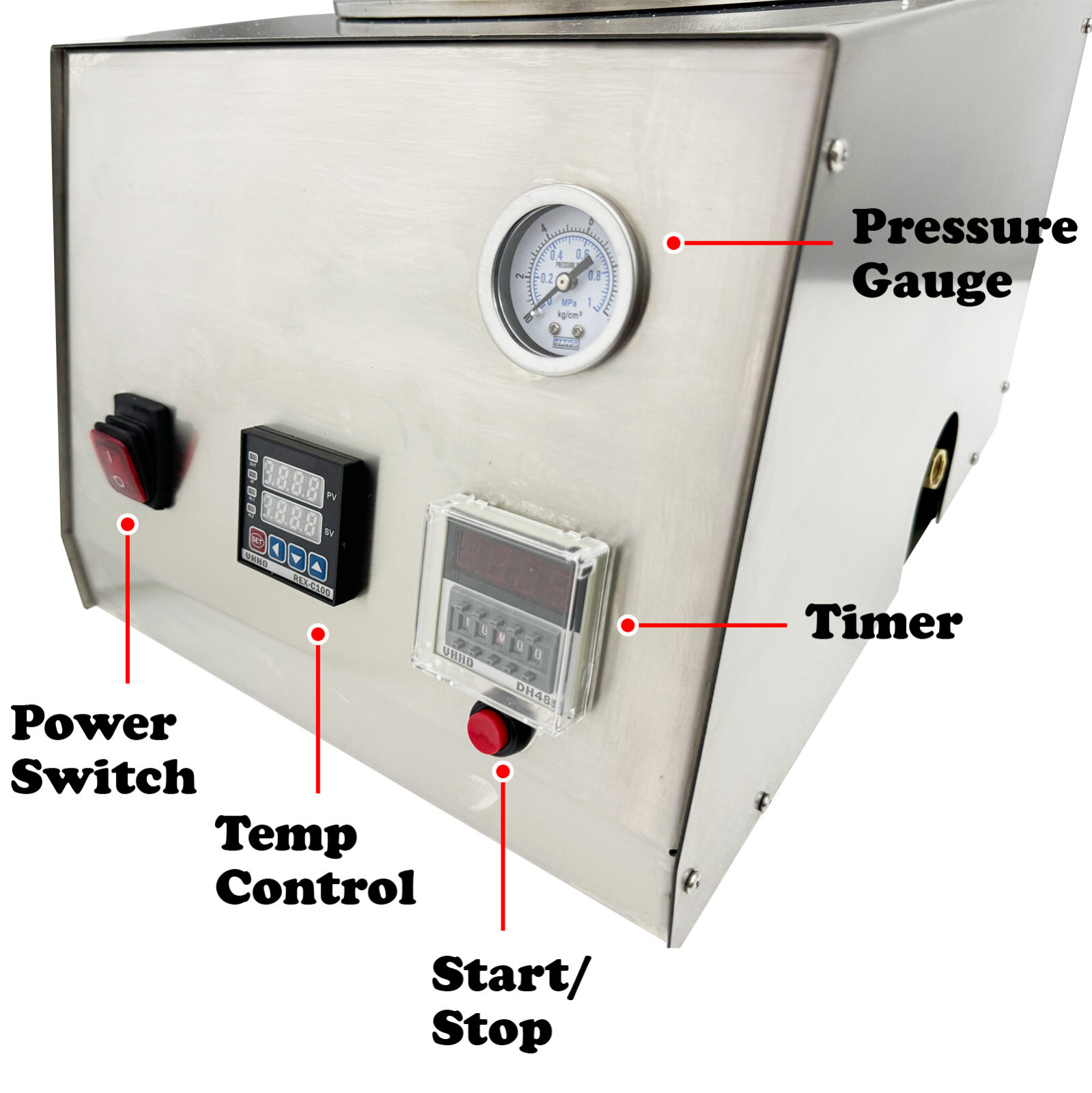 110V Sample Preparation Defoaming Pressure Polymerization Machine