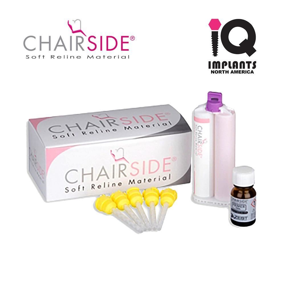 Zest CHAIRSIDE Soft Reline Material 52g Cartridge +Primer +10 Tips Complete Kit