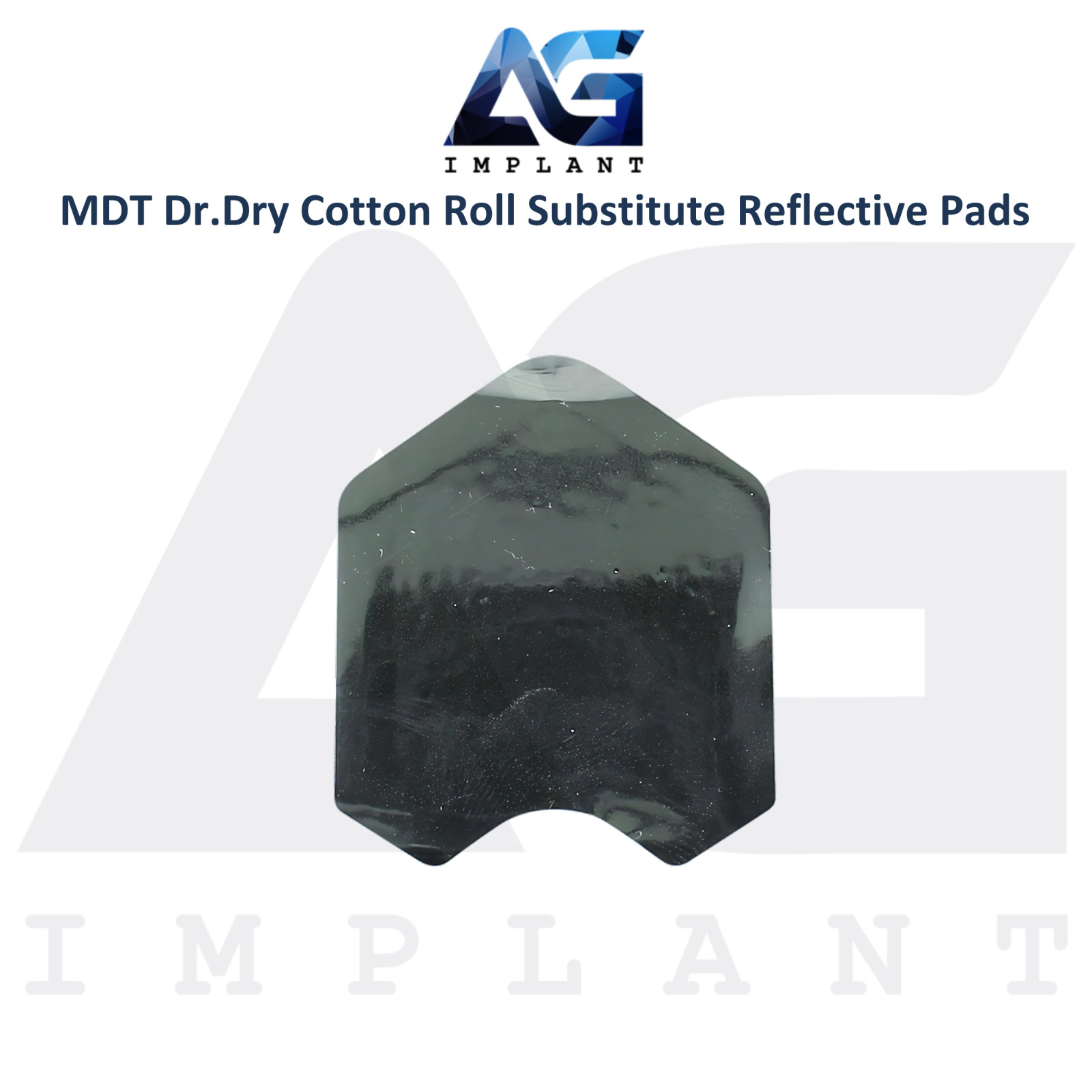 50pcs MDT Dr.Dry Cotton Roll Substitute Reflective Pads Moisture Control
