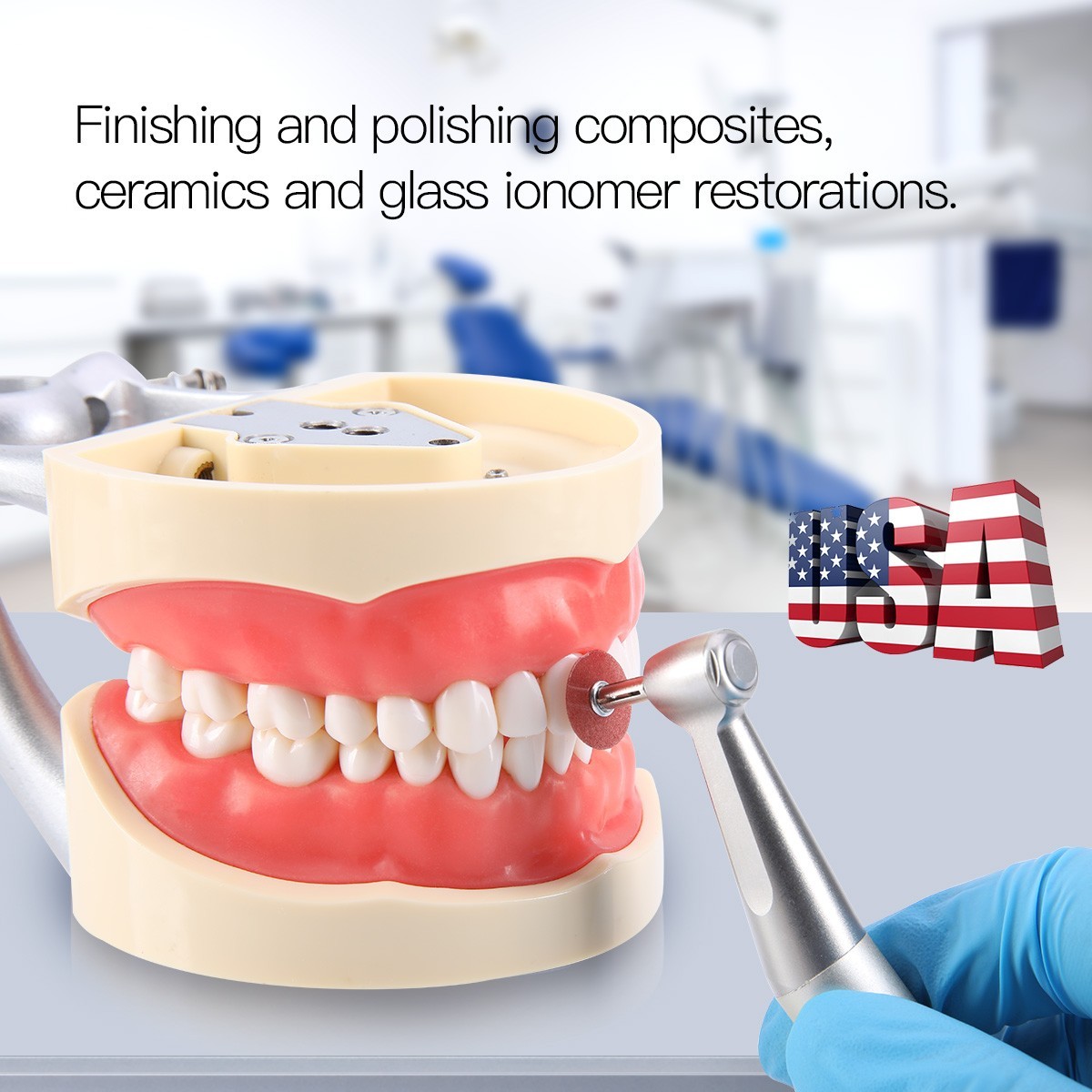 Discos de pulido para terminación de composites dentales Mandrel 1/2″ or 3/8″