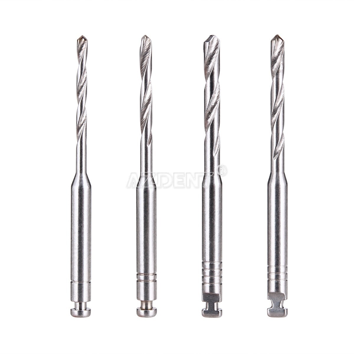 20PCS Dental Endo Fiber Post Glass Resin Post Screw Thread Glass +4pc Drills FDA