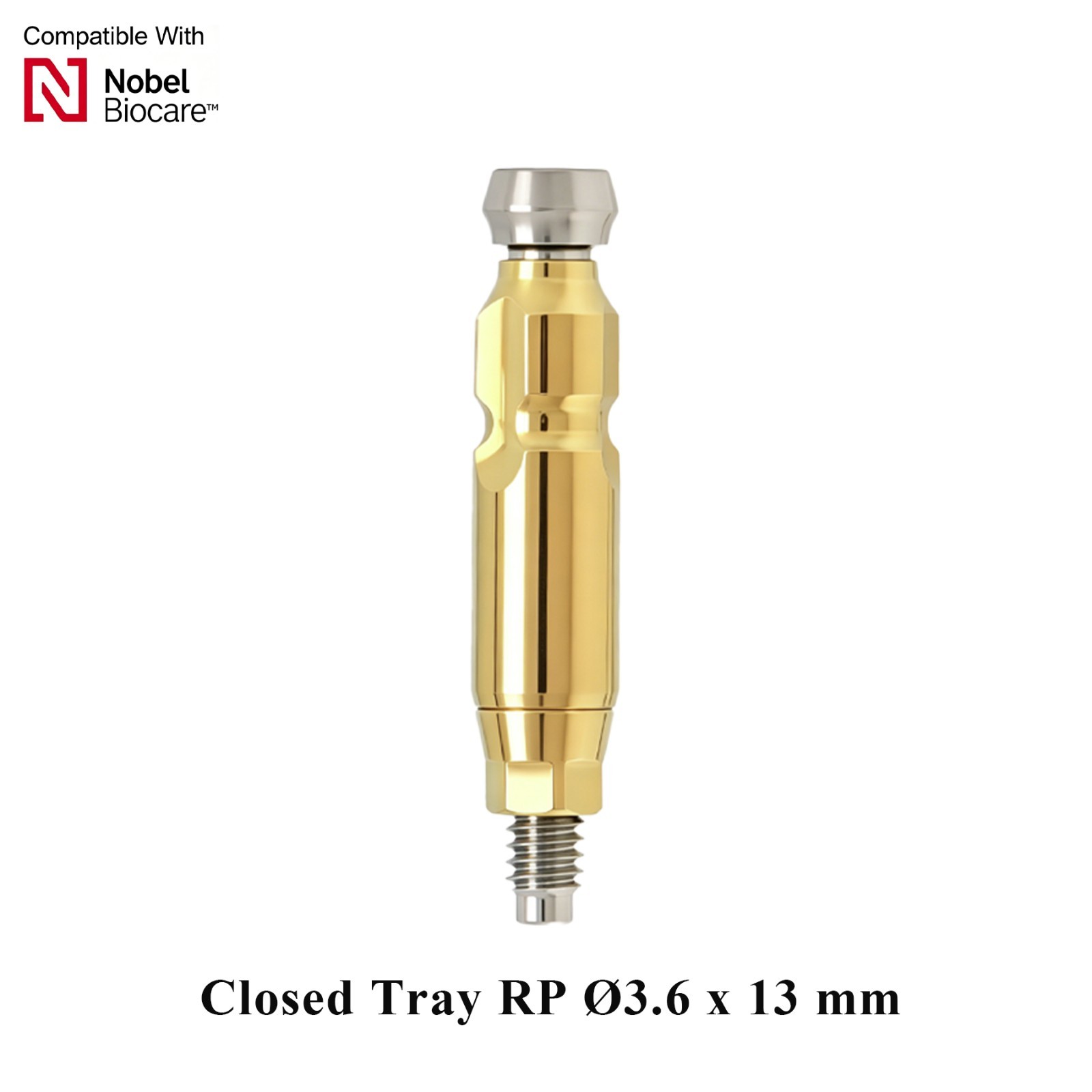 Dental Impression Coping Transfer Tray/Scan/Body/Analog Fit Nobel Active RP/NP