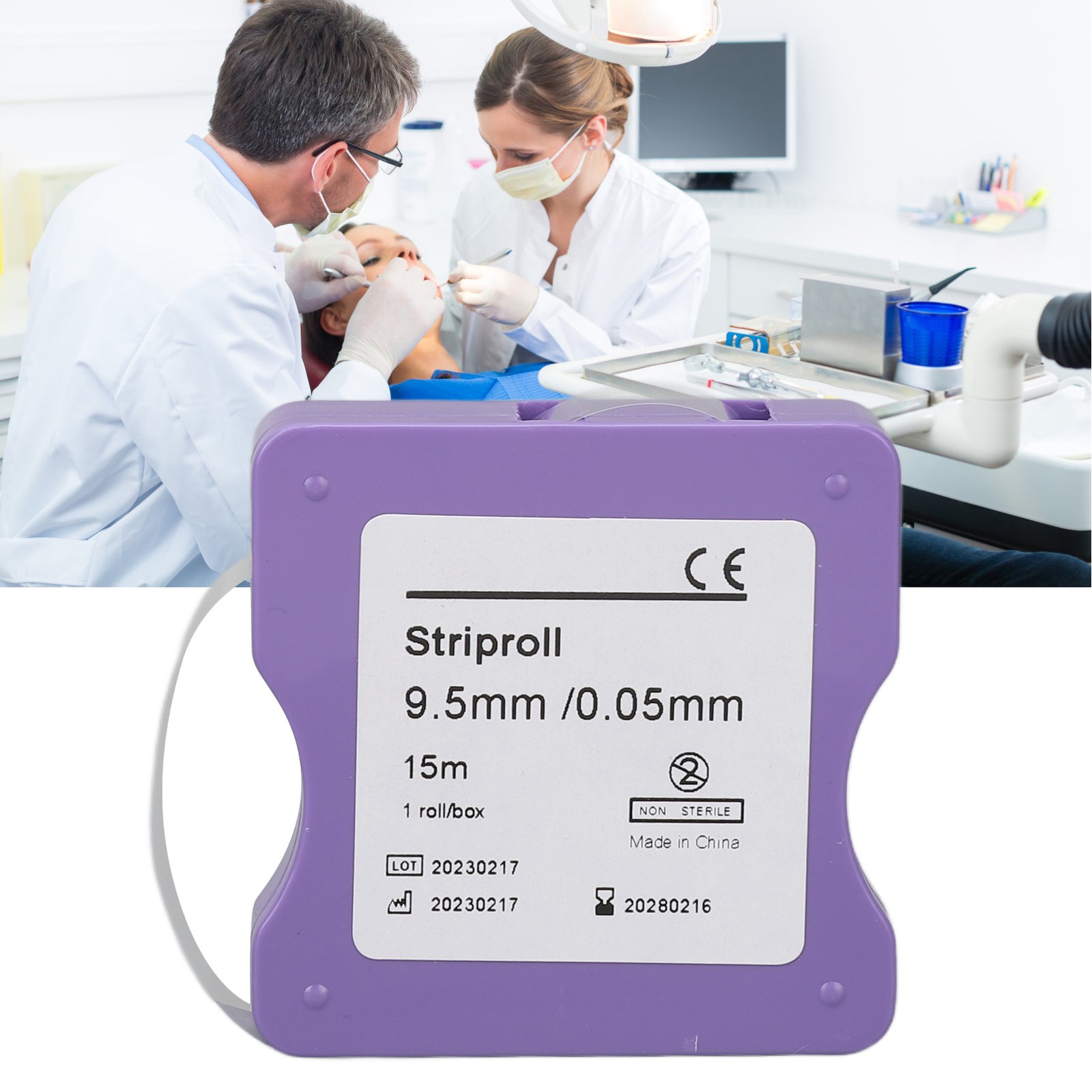 Dental Clear Bands Polyester High Elasticity Restore Contact Point Fi FFG