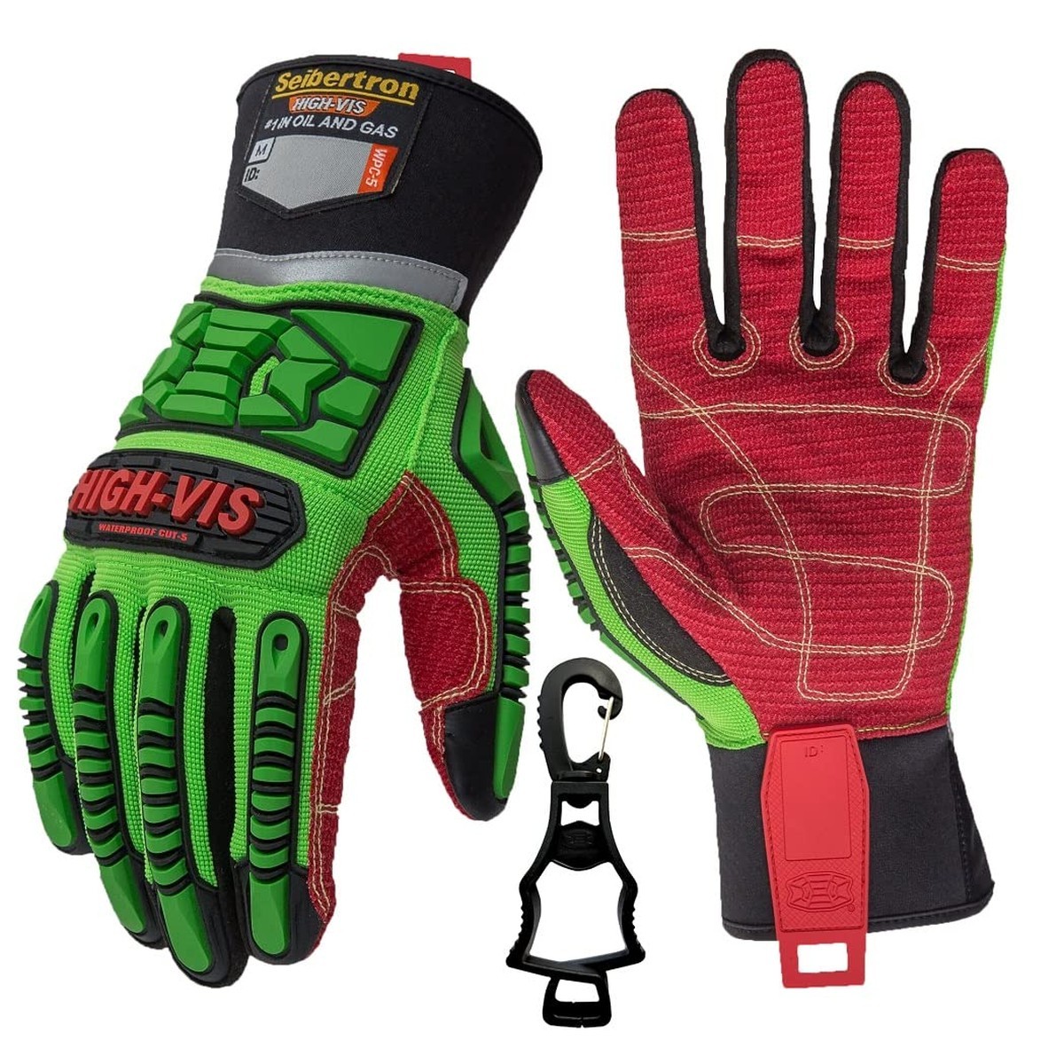 Seibertron High-Vis Wpc5 Level 5 Cut Resistant Cold Weather Waterproof Impact