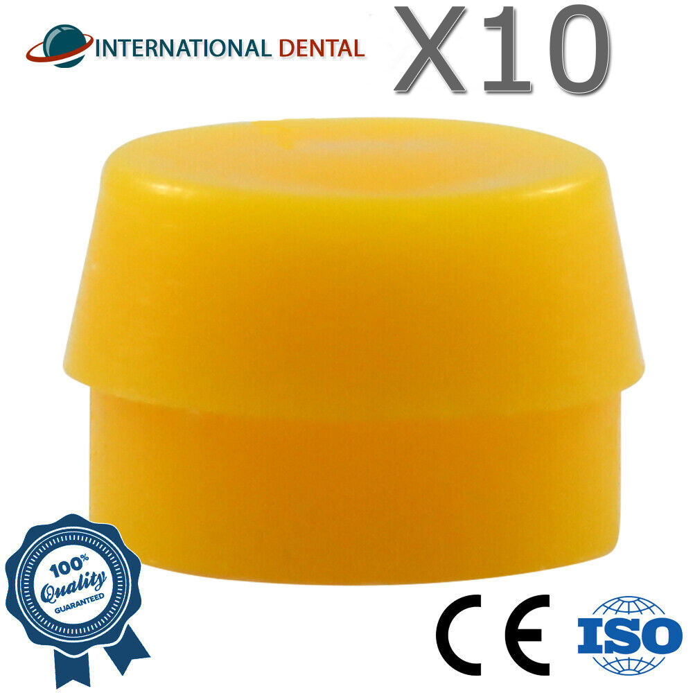 10 Extra Soft Silicone Undersize Cap For Ball Attachment Dental Fixture