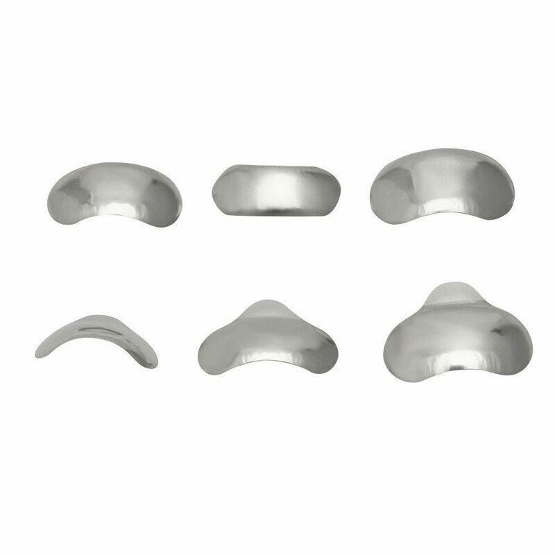 100Pcs/Pack Dental Metal Matrices Sectional Contoured Matrix Refill Soft Band