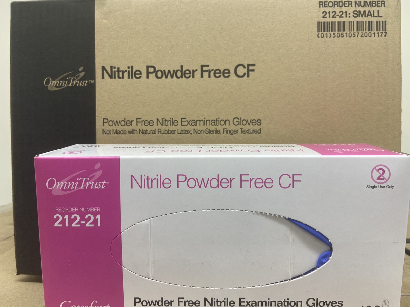 OmniTrust Nitrile Powder Free CF (Small)