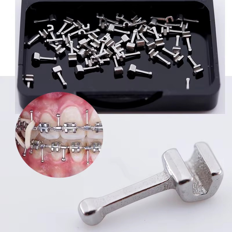 Dental Multi-Function Long Hooks Bondable Orthodontic Crimpable Hook Arch Wires