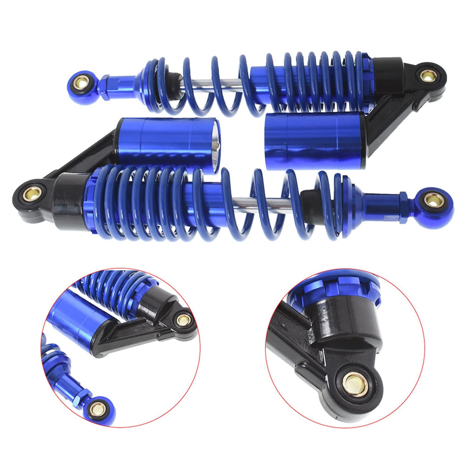 Motorcycle Shock Absorber Replacement Honda CX500 GL500 650 320mm Pair Blue