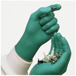 Ansell 92-600-6.5-7 Touch N Tuff Disposable Gloves, Powder Free, Nitrile, 4 mil,