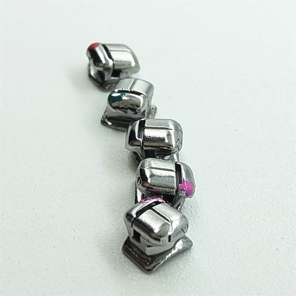 Dental Braces Orthodontic Self Ligating Brackets Metal Roth 022 345Hooks