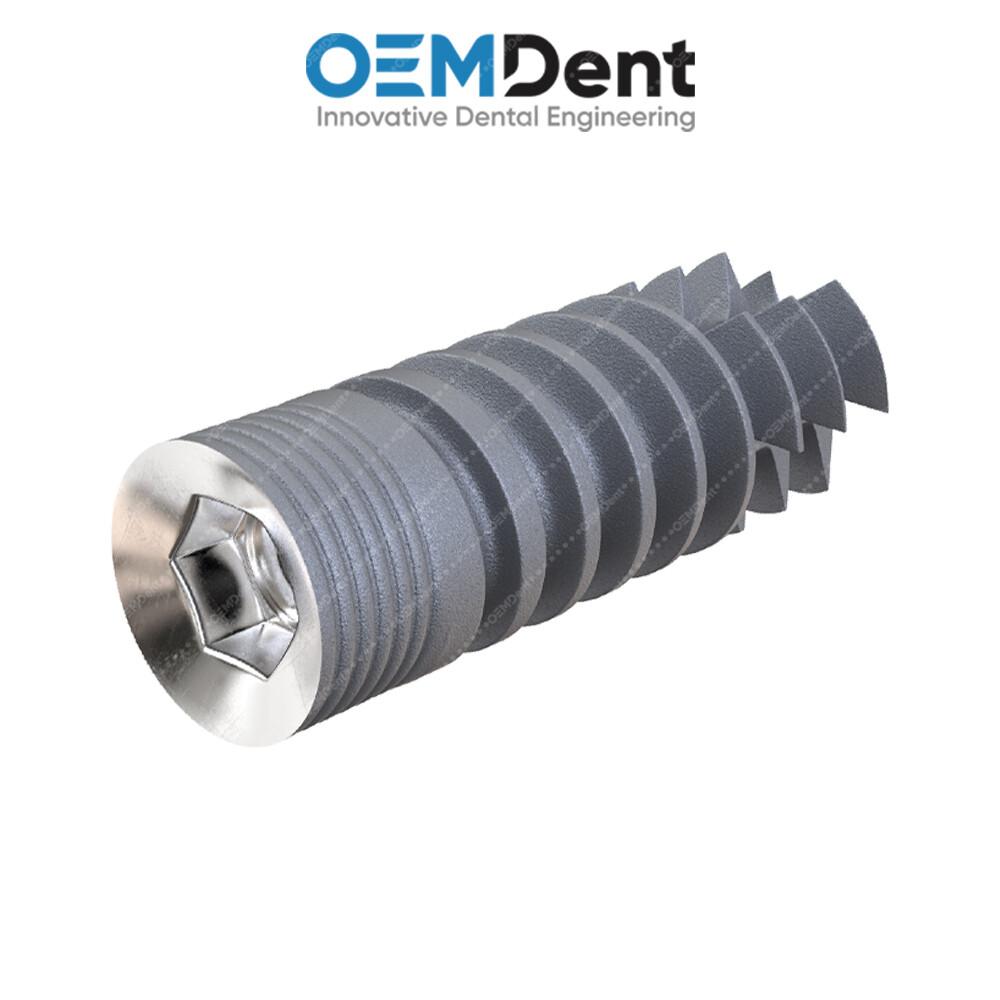 Dental Fixture Spiral – Cortex® Standard Platform Compatible Hexagon 2.42mm