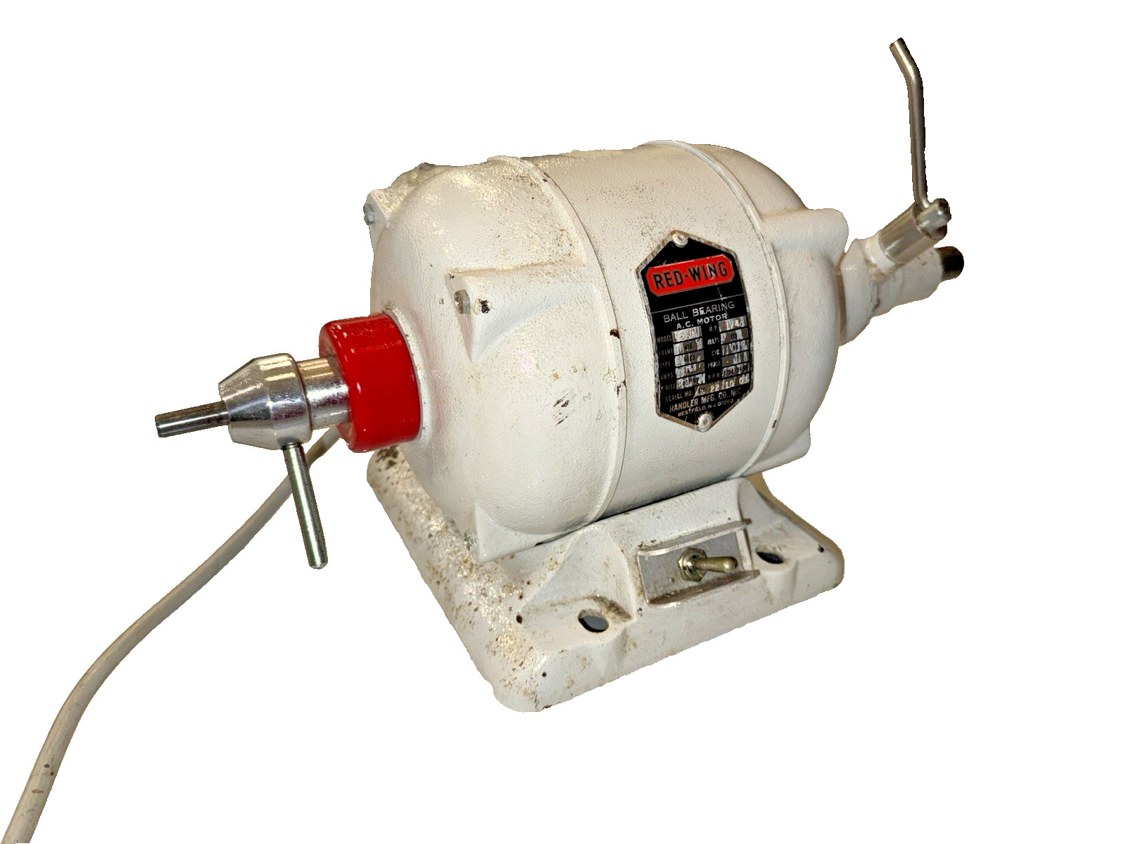 RED-WING 26A Lathe Dental Lab Polisher Grinder 1/4 HP With Super Quick Chuck