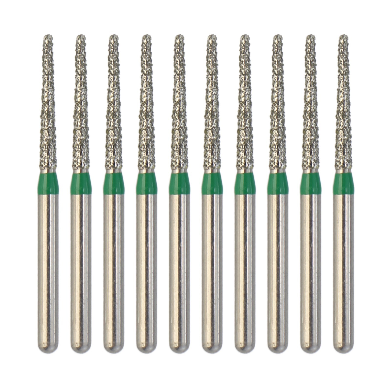 Dental Diamond Burs FG High Speed Taper Flat End Coarse Grit TF-11C ISO 173/014