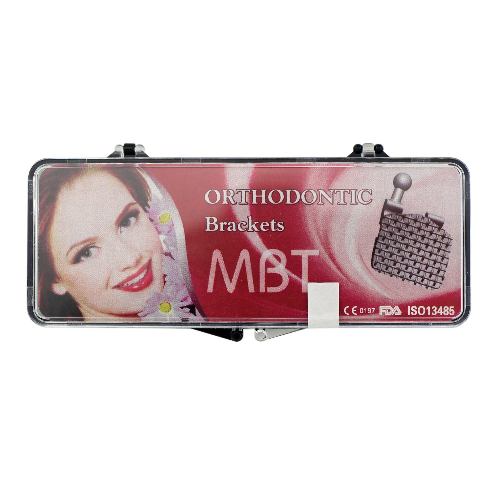 Orthodontic Mini Roth Brackets Laser Mark Dental Metal MIM MBT 022 345HK 6-6