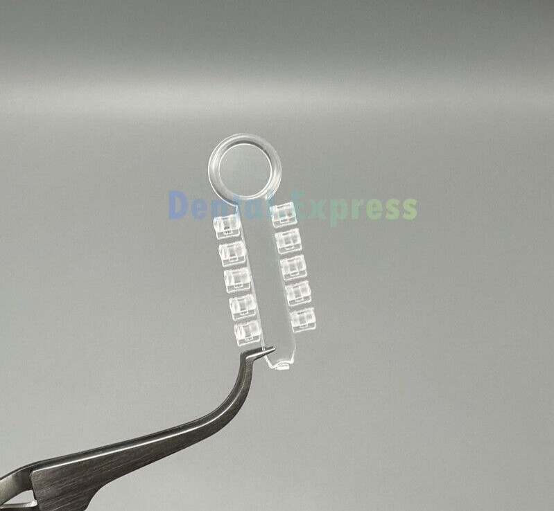 Dental Clear Orthodontic Rotation Wedges Elastic Rotary Torsion Pad for Brackets