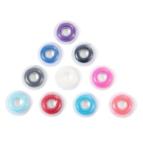 10Rolls Dental Orthodontic Elastic Power Chain Rubber Bands Ligature Chain Long
