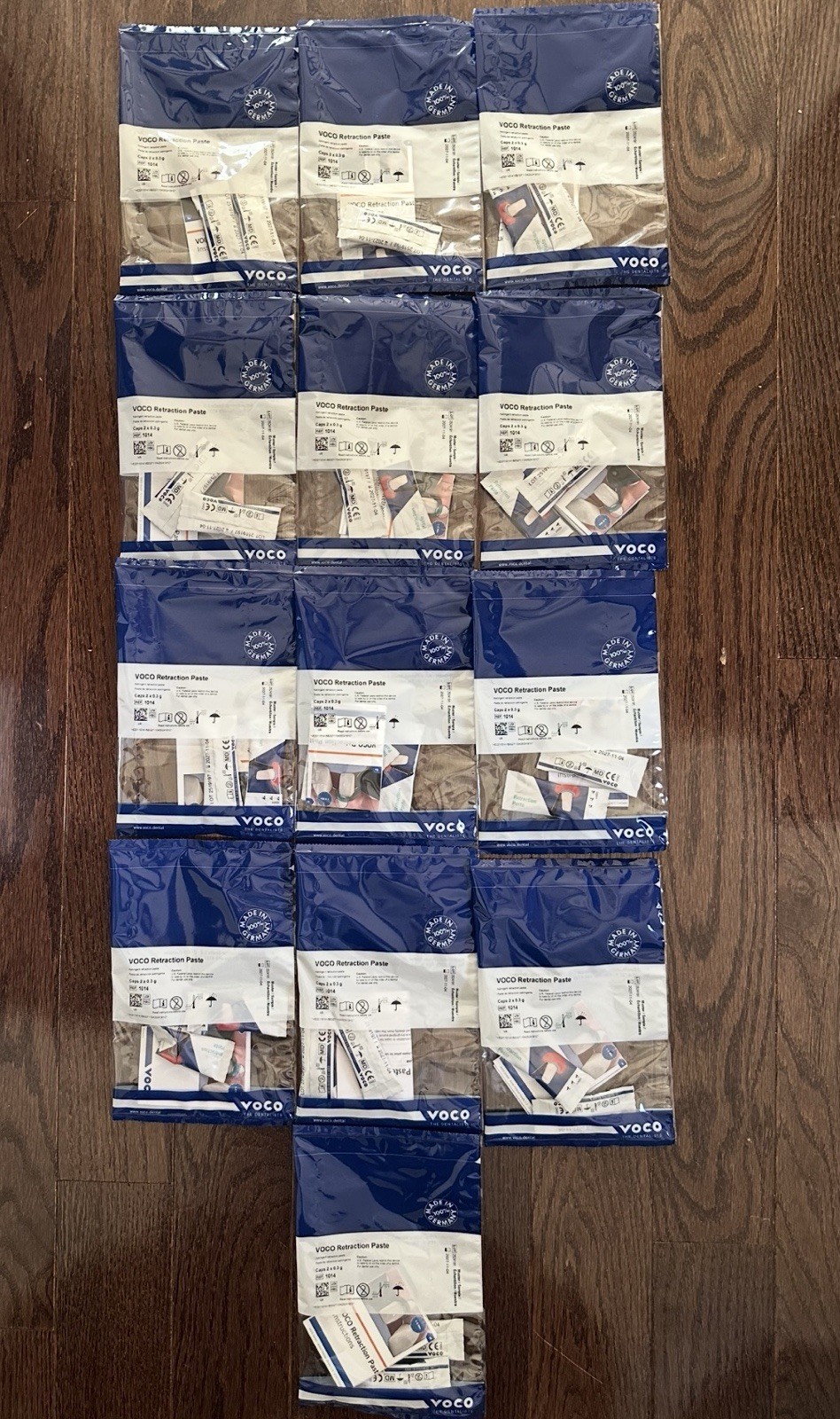 VOCO – Retraction Paste – 100 Pack, 0.3g Each