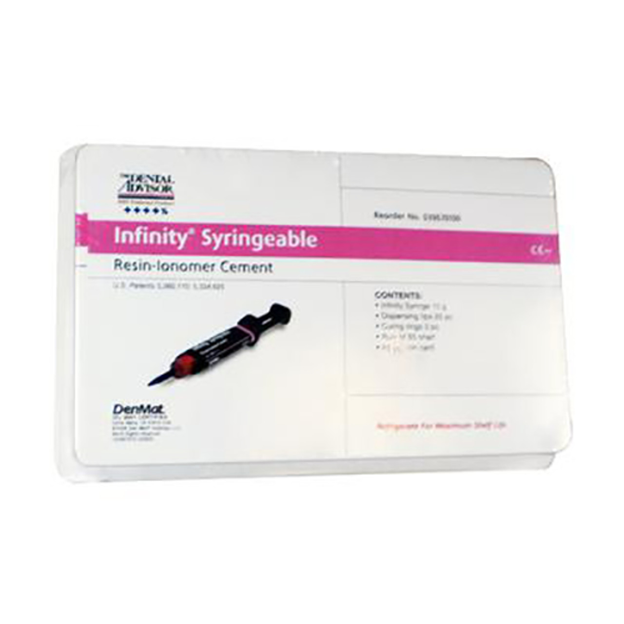 Denmat 039670100 Infinity Syringeable Self Adhesive Cement Starter Kit