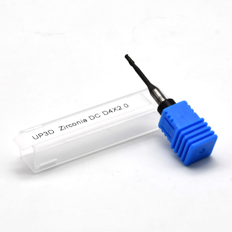 UP3D Zirconia DLC Milling Burs Tools Head Diameter 0.3/0.6/0.8/1.0/2.0mm Cutters