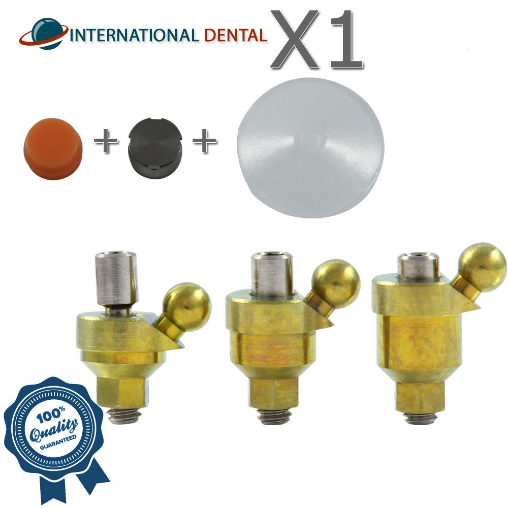 Angulated Ball Attachment 40° Soft Set Dental Abutment Int Hex 2.42mm