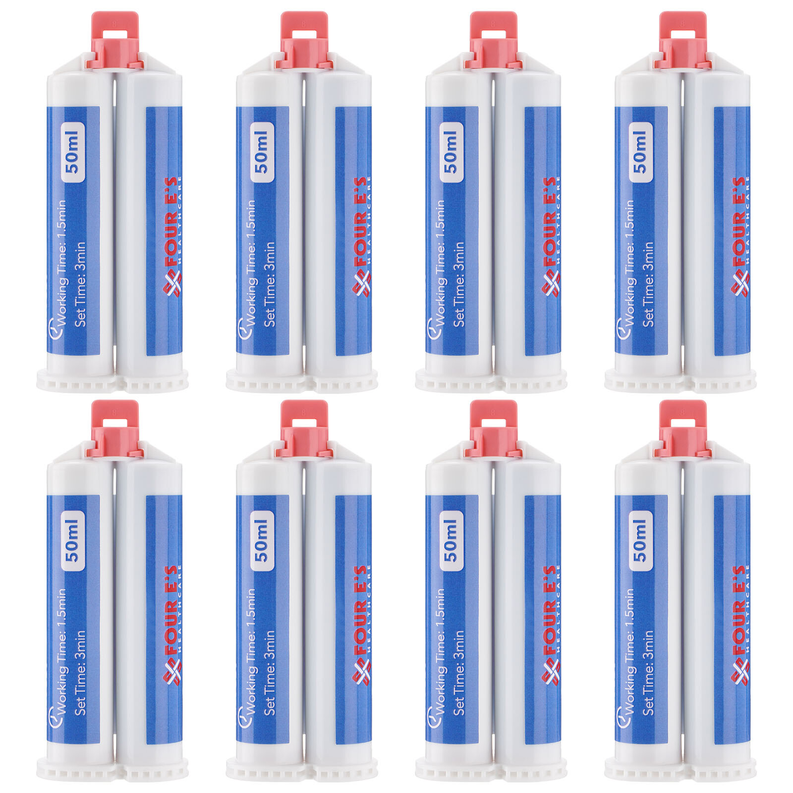 24Pcs Dental Impression Material Heavy Body Fast Rapid Set VPS 50 ml Cartridges