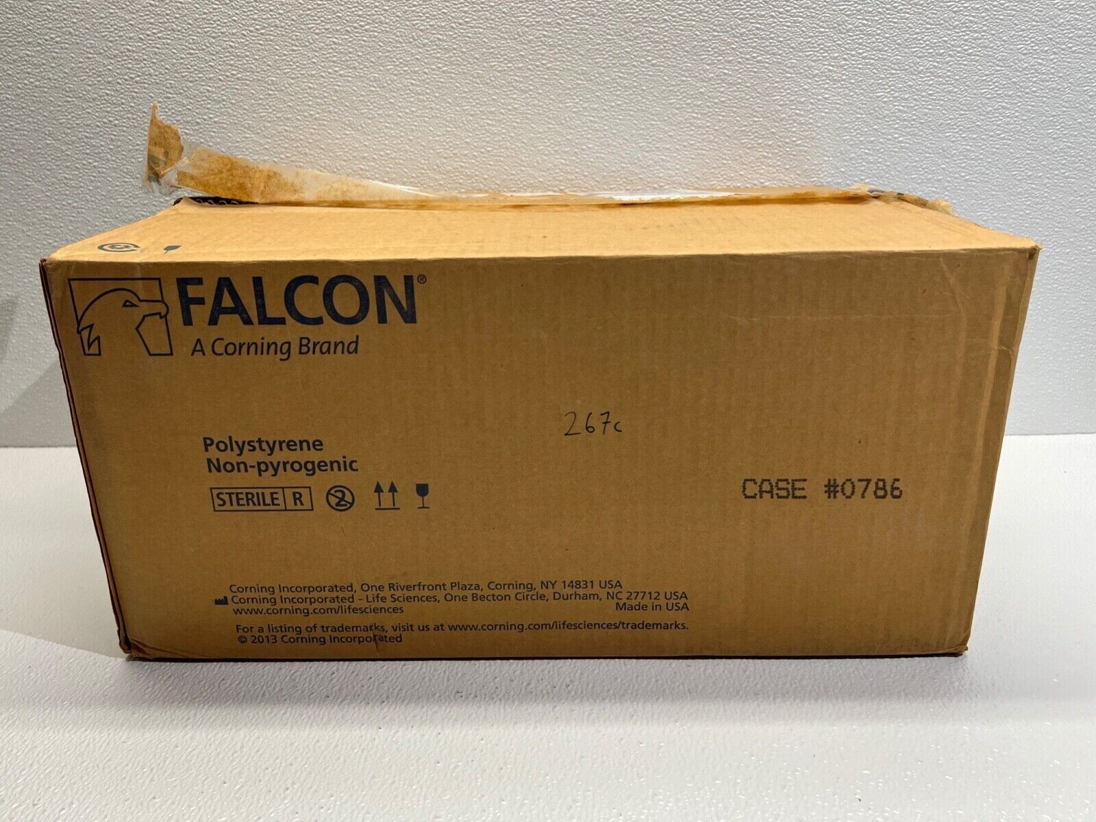 Corning Falcon REF 357507 Serological 2mL Pipet 2 in 1/100mL w/Plug 1000/Cs