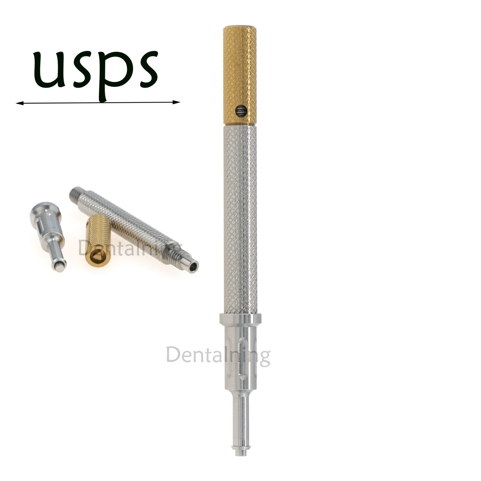 US Dental Universal Retention Cap with Locator Insertion Extraction Implant Tool