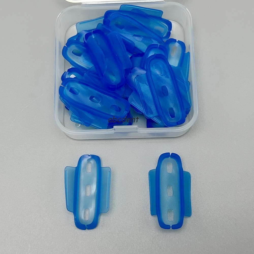 Dental Mini Dam MiniDam Rubber Dam Clamp Holder Gingival Guard Silicon Clips
