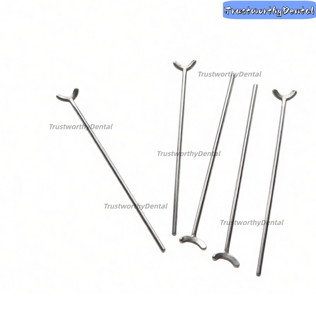 Dental Ball Retainer Y-Type Scheu Style Explorer Needle Stainless Steel