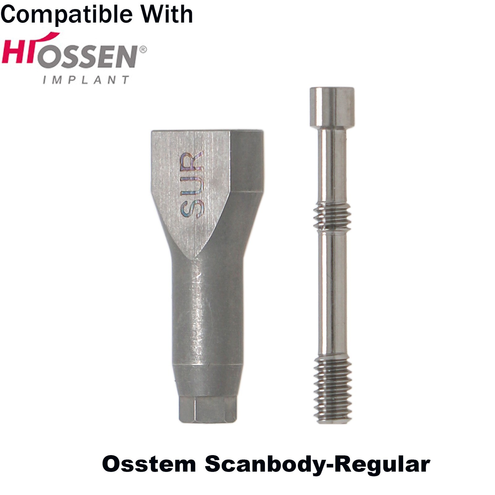 Dental Mini/Regular Implant Scan Body 3D Analog fits Osstem Hiossen ET ll lll lV
