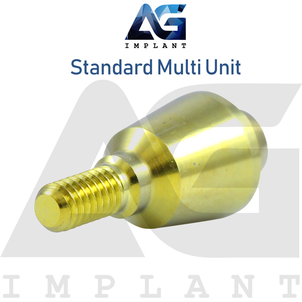 Straight Multi Unit 1.6 Prosthetic System Titanium Sleeve Set Hexagon 2.42mm
