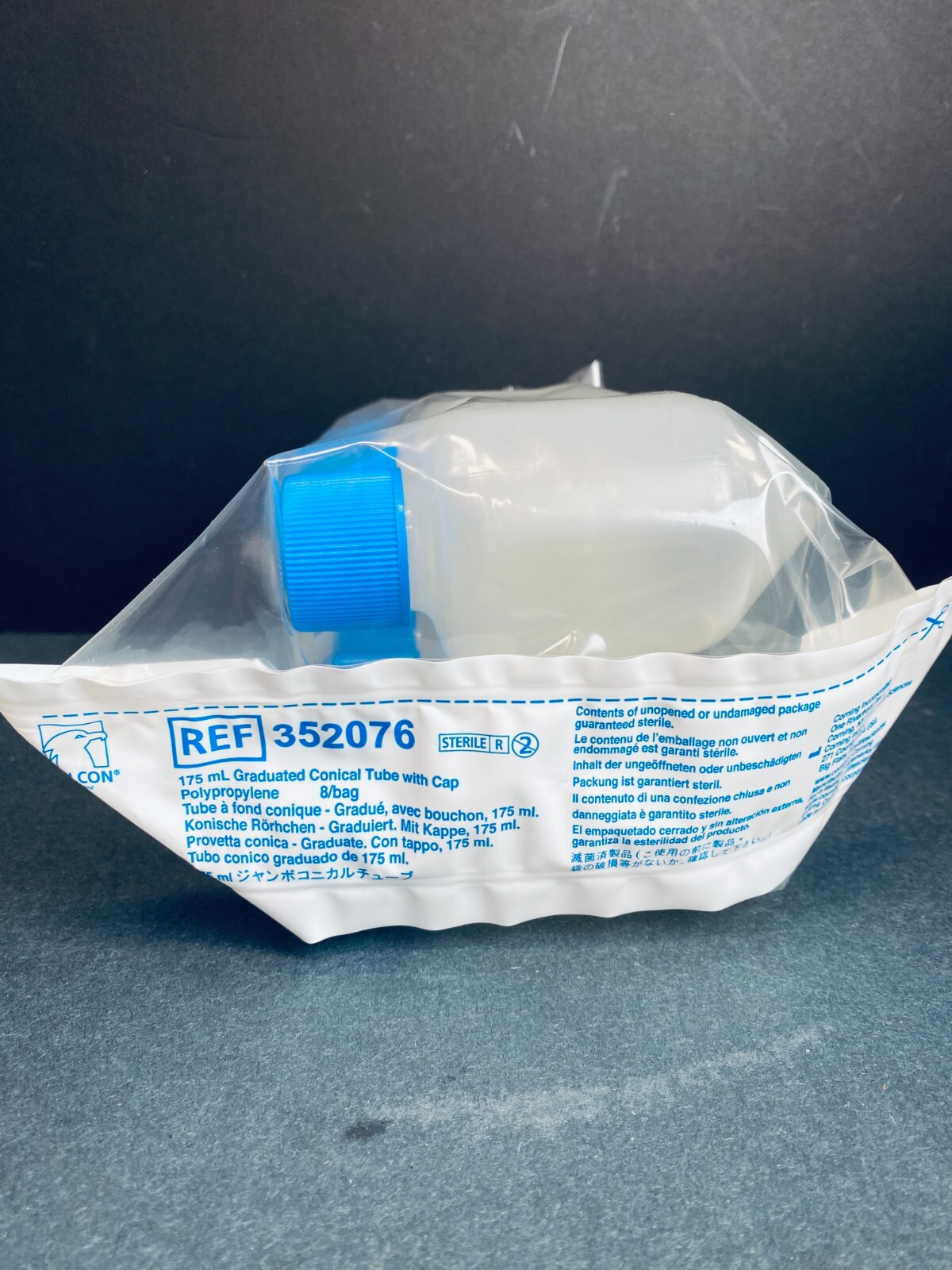 Corning Falcon Conical Tube 175 ml PP 7500 RFC Case of 48 Tubes
