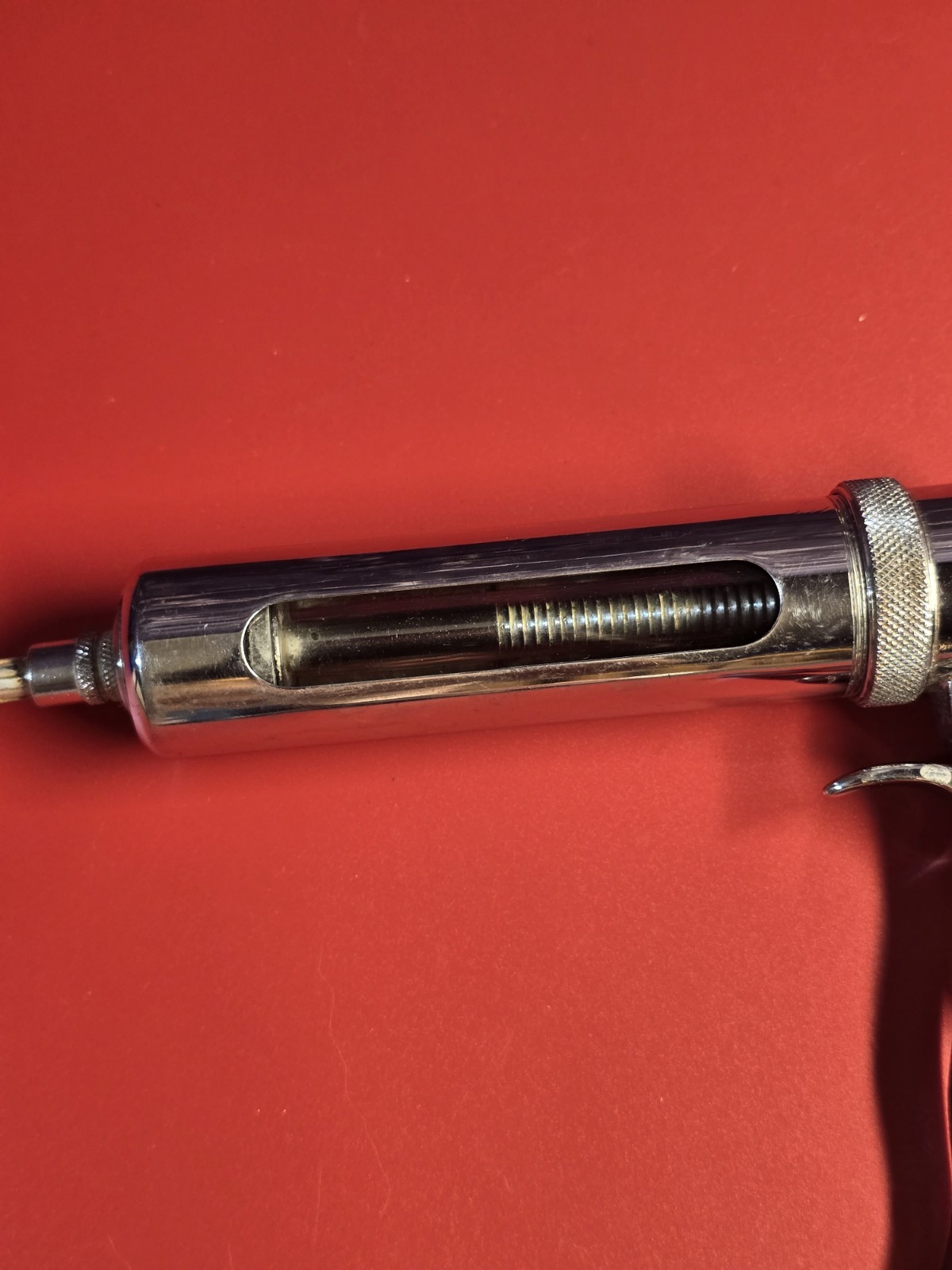 Henke Roux Automatic Veterinary Syringe Livestock Vaccinator Injector Vtg