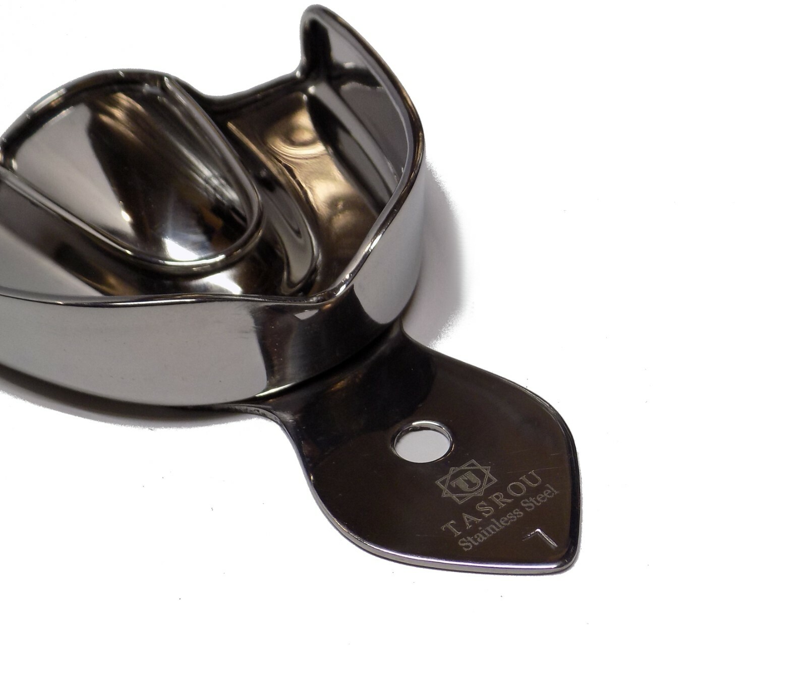 Non Perforated Upper Denture Impression Metallic Tray L,M,S Tasrou Dental