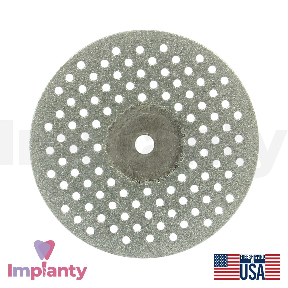 DSI Coarse Double Sided Diamond Coated Grit Separator IPR Flexible Disc Ø22mm