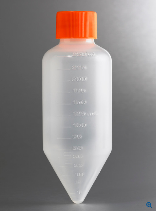 Corning 250 mL PP Centrifuge Tubes with Plug Seal Cap, Sterile 430776 102/case